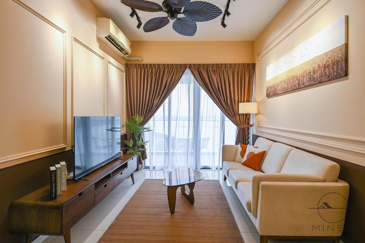Apartamento Kingsbay B #5Pax #Vintagewood #Highfloor Johor Bahru Exterior foto