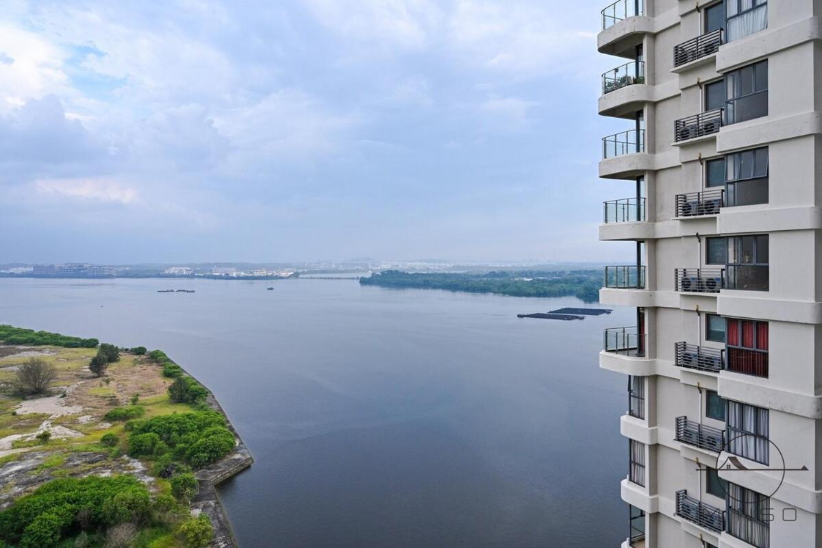 Apartamento Kingsbay B #5Pax #Vintagewood #Highfloor Johor Bahru Exterior foto
